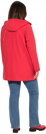 Ulla Popken HYPRAR Softshell Fleece-Lined Jacket Salsa Red - Μπουφάν - 