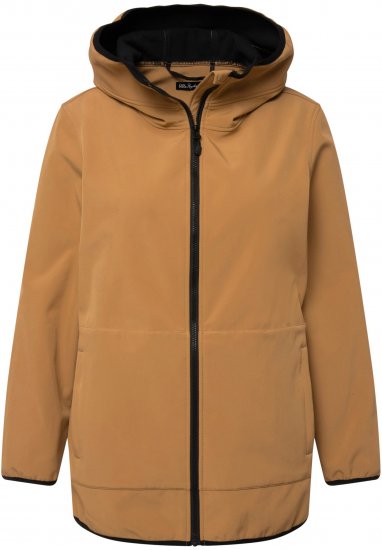 Ulla Popken 2-in-1 Quilted Fleece Lined Coat Black - Μπουφάν - 