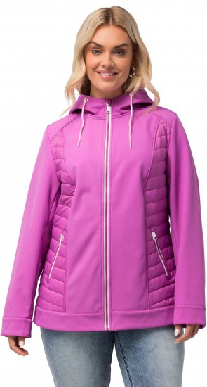Ulla Popken Hyprar Quilt Mix Jacket Light Heather - Μπουφάν - 