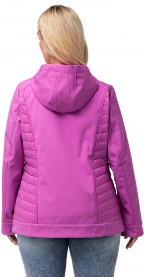 Ulla Popken Hyprar Quilt Mix Jacket Light Heather - Μπουφάν - 