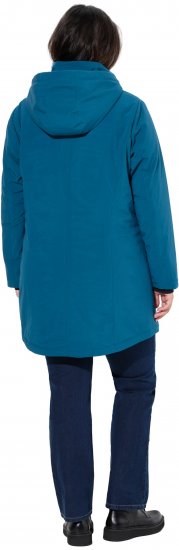 Ulla Popken HYPRAR Long Softshell Jacket Ocean Blue - Μπουφάν - 