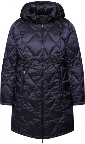 Ulla Popken HYPRAR Diamond Quilted Jacket Night Blue - Μπουφάν - 
