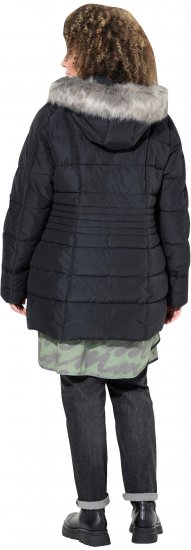 Ulla Popken HYPRAR Quilted Jacket Black - Μπουφάν - 