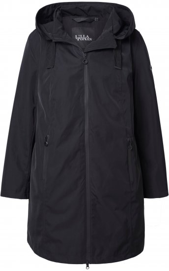 Ulla Popken HYPRAR Waterproof Jacket Black - Μπουφάν - 
