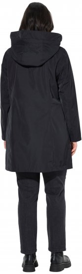 Ulla Popken HYPRAR Waterproof Jacket Black - Μπουφάν - 