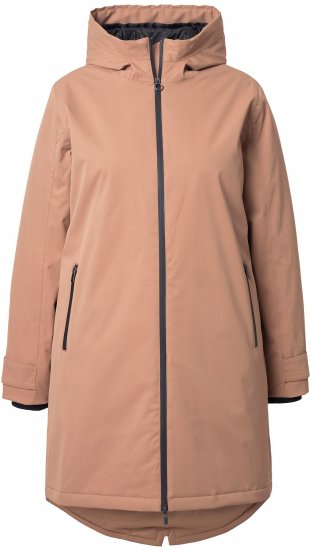Ulla Popken HYPRAR Triple-Function Longline Jacket Camel - Μπουφάν - 