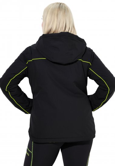 Ulla Popken HYPRAR Triple Function Coat Black - Μπουφάν - 