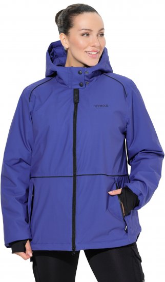 Ulla Popken HYPRAR Triple Function Coat Blueberry - Μπουφάν - 