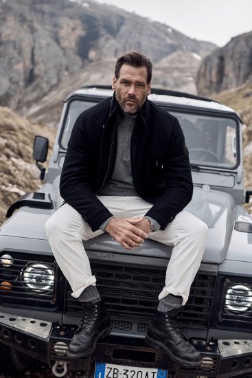 JP1880 Jacket Water-repellent Warm Black - Μπουφάν - Aνδρικά μπουφαν μεγάλα μεγέθη