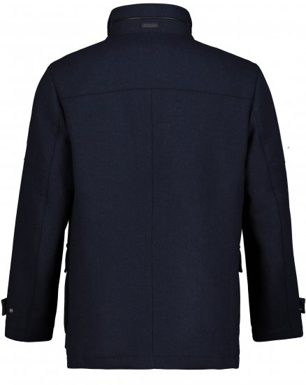 JP1880 Jacket Water-repellent Herringbone Insert Navy - Μπουφάν - Aνδρικά μπουφαν μεγάλα μεγέθη