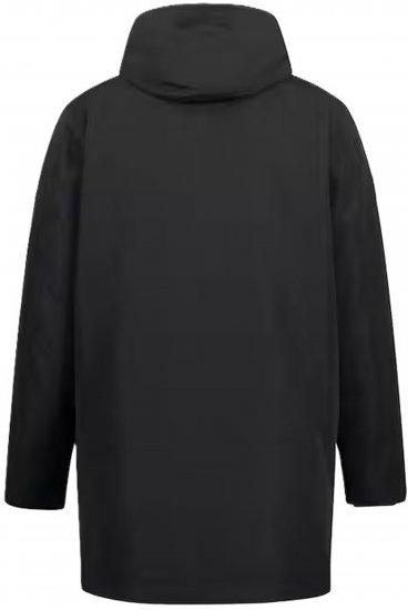 JP1880 Parka Warm Sleeves with Windcuffs Black - Μπουφάν - Aνδρικά μπουφαν μεγάλα μεγέθη