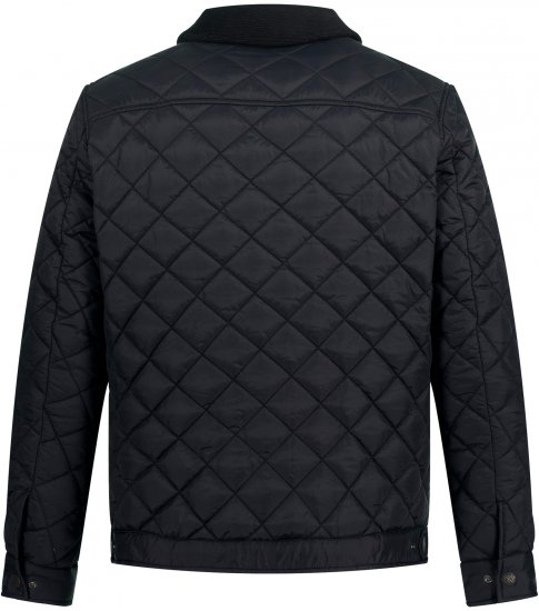 JP1880 Jacket Quilted Black - Μπουφάν - Aνδρικά μπουφαν μεγάλα μεγέθη
