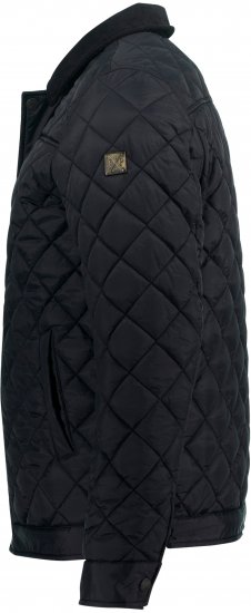 JP1880 Jacket Quilted Black - Μπουφάν - Aνδρικά μπουφαν μεγάλα μεγέθη