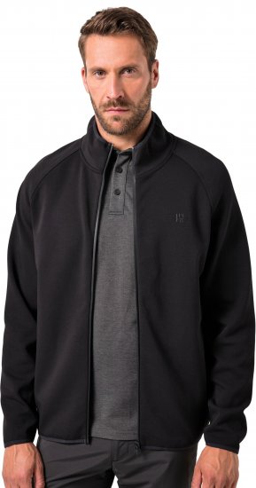 JAY-PI FLEXNAMIC® Golf Sweat Jacket with Zipper Black - Αθλητικά ρούχα & Outdoor - Aθλητικα ρούχα μεγάλα μεγέθη ανδρικά