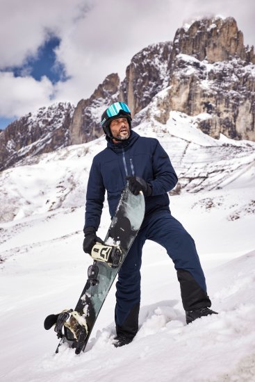 Jay-Pi Ski Jacket Functional Waterproof Windproof Navy - Ρούχα Σκι - 