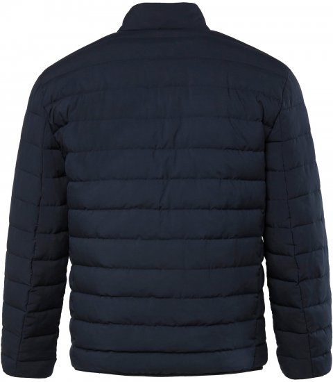 JP1880 Jacket Quilted Stand-up Collar Navy - Μπουφάν - Aνδρικά μπουφαν μεγάλα μεγέθη