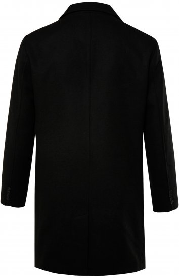 JP1880 Coat Classic Wool Blend Black - Μπουφάν - Aνδρικά μπουφαν μεγάλα μεγέθη