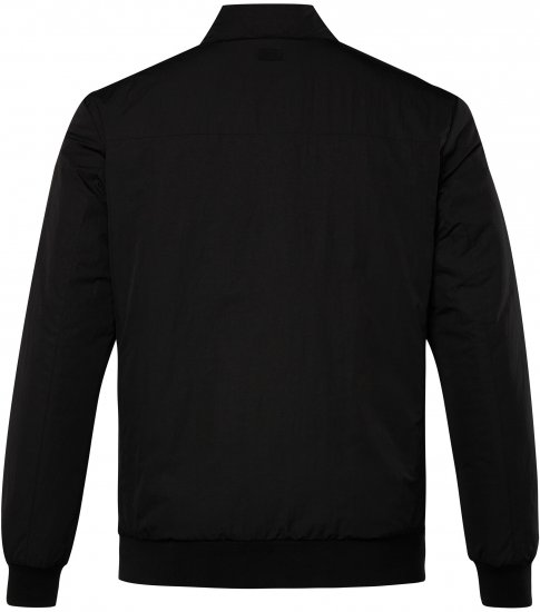 STHUGE Bomber Jacket Quilted Black - Μπουφάν - Aνδρικά μπουφαν μεγάλα μεγέθη