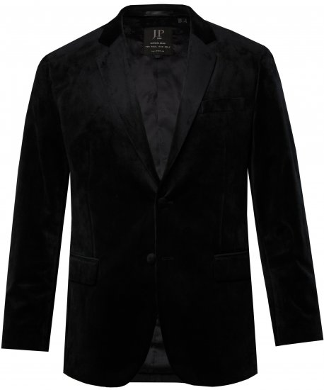 JP1880 Jacket Velvet Business Smoking Black - Κουστούμια - κοστουμια ανδρικά μεγάλα μεγέθη