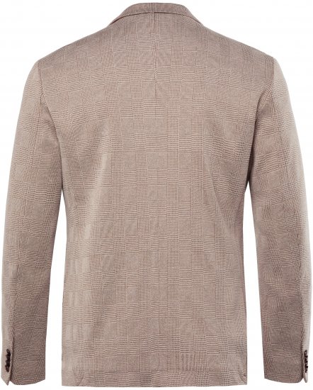 JP1880 Jacket Business Checked Beige - Μπουφάν - Aνδρικά μπουφαν μεγάλα μεγέθη