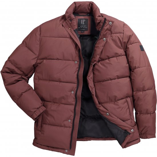 JP1880 Jacket Quilted Extra Warm Brown - Μπουφάν - Aνδρικά μπουφαν μεγάλα μεγέθη