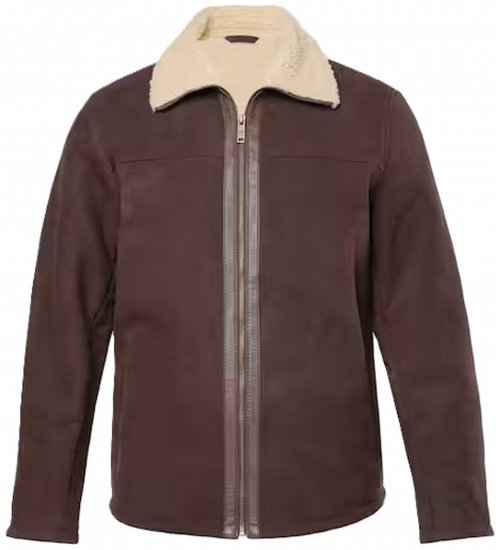 JP1880 Leather Jacket Genuine Lamb Nappa - Μπουφάν - Aνδρικά μπουφαν μεγάλα μεγέθη