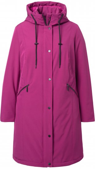 Ulla Popken HYPRAR Triple Function Weather Proof Jacket Berry - Μπουφάν - 