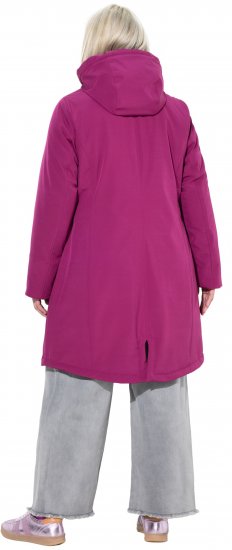 Ulla Popken HYPRAR Triple Function Weather Proof Jacket Berry - Μπουφάν - 