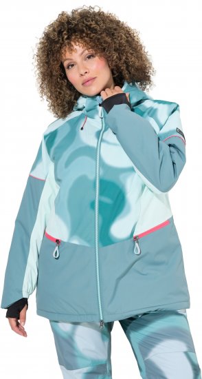 Ulla Popken HYPRAR Performance Jacket Ice Green - Μπουφάν - 