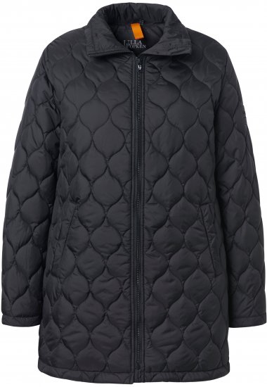 Ulla Popken HYPRAR Water-Repellent Quilted Jacket Black - Μπουφάν - 