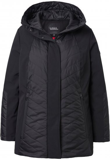 Ulla Popken HYPRAR Functional Softshell Jacket Black - Μπουφάν - 