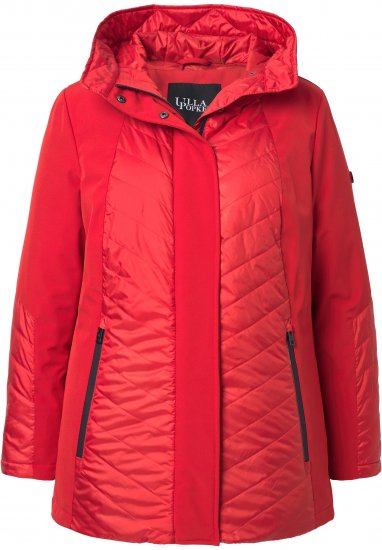 Ulla Popken HYPRAR Functional Softshell Jacket Red - Μπουφάν - 