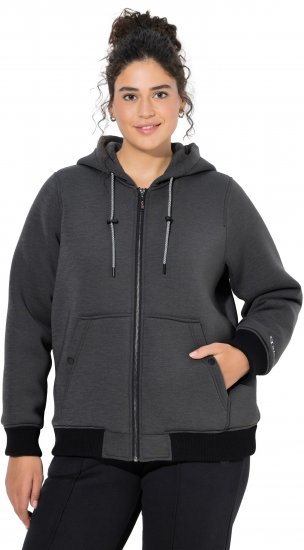 Ulla Popken Water-Repellant Softshell Jacket Black - Μπουφάν - 