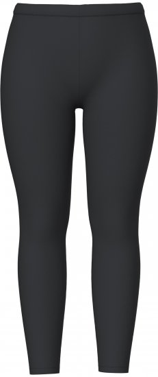Ulla Popken Basic Stretch Knit Ankle Length Leggings Black - Τζιν & Παντελόνια για Γυναίκες σε Μεγάλες Μεγέθη – Plus Size - 