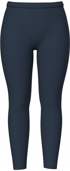 Ulla Popken Basic Stretch Knit Ankle Length Leggings Navy - Τζιν & Παντελόνια για Γυναίκες σε Μεγάλες Μεγέθη – Plus Size - 