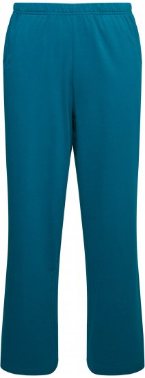 Ulla Popken Pull On Knit Straight Leg Pocket Pants Dark Petrol - ΓΥΝΑΙΚΕΊΑ ΡΟΎΧΑ 40-66 - 