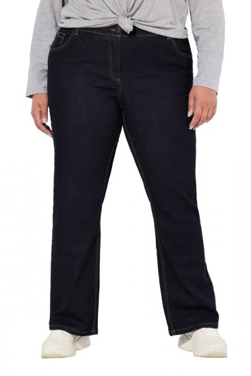 Ulla Popken Marie Fit Bootcut Stretch Jeans Dark Blue Denim - Ulla Popken - Ρούχα Ulla Popken Plus Size