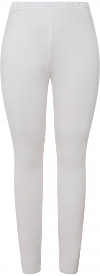 Ulla Popken Quick Dry Moisture Wicking Stretch Ski Leggings Snow White - Τζιν & Παντελόνια για Γυναίκες σε Μεγάλες Μεγέθη – Plus Size - 