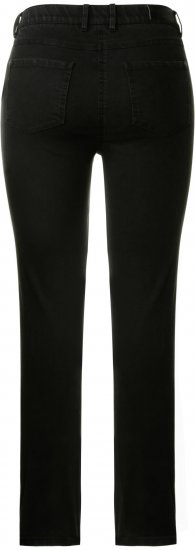 Ulla Popken Stretch Sarah Fit Skinny Jeans Black - Τζιν & Παντελόνια για Γυναίκες σε Μεγάλες Μεγέθη – Plus Size - 