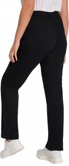 Ulla Popken Basic Mony Tapered Leg Stretch Pants Black - Τζιν & Παντελόνια για Γυναίκες σε Μεγάλες Μεγέθη – Plus Size - 