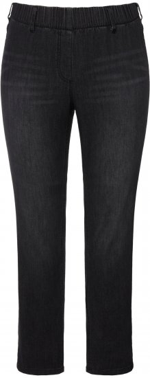 Ulla Popken Stretch Fit Sienna Jeans Black - Τζιν & Παντελόνια για Γυναίκες σε Μεγάλες Μεγέθη – Plus Size - 