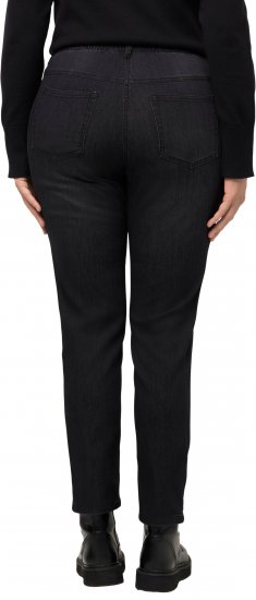 Ulla Popken Stretch Fit Sienna Jeans Black - Τζιν & Παντελόνια για Γυναίκες σε Μεγάλες Μεγέθη – Plus Size - 