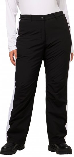 Ulla Popken Thermal Triple-Function Pants Black - Τζιν & Παντελόνια για Γυναίκες σε Μεγάλες Μεγέθη – Plus Size - 