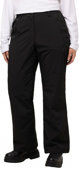 Ulla Popken Thermal Triple-Function Pants Black - Τζιν & Παντελόνια για Γυναίκες σε Μεγάλες Μεγέθη – Plus Size - 