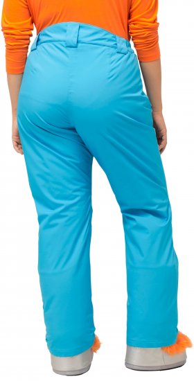 Ulla Popken Thermal Triple-Function Pants Bright Turquoise - Τζιν & Παντελόνια για Γυναίκες σε Μεγάλες Μεγέθη – Plus Size - 