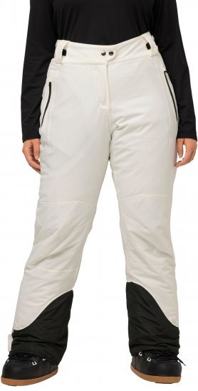 Ulla Popken HYPRAR Triple Function Ski Pants Snow White - Τζιν & Παντελόνια για Γυναίκες σε Μεγάλες Μεγέθη – Plus Size - 