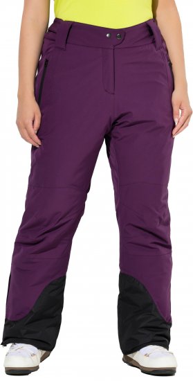 Ulla Popken HYPRAR Triple Function Ski Pants Grape Red - Τζιν & Παντελόνια για Γυναίκες σε Μεγάλες Μεγέθη – Plus Size - 