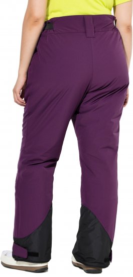 Ulla Popken HYPRAR Triple Function Ski Pants Grape Red - Τζιν & Παντελόνια για Γυναίκες σε Μεγάλες Μεγέθη – Plus Size - 