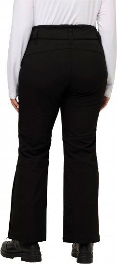 Ulla Popken Water Repellent Softshell Pants Black - Τζιν & Παντελόνια για Γυναίκες σε Μεγάλες Μεγέθη – Plus Size - 
