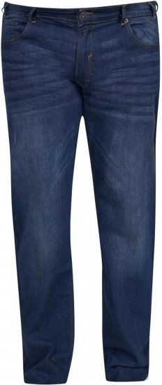 North Latitude 01136 Mick Elastic Jeans Blue - Τζιν και παντελόνια - Aνδρικα τζιν παντελόνια μεγάλα μεγέθη